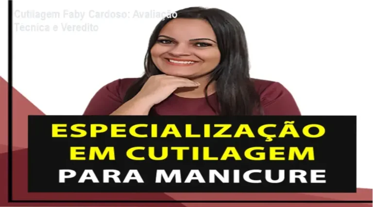 Técnicas de cutilagem perfeita e corte bordado de Faby Cardoso