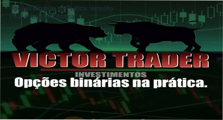 Interface do curso Opções Binárias na Prática com gráficos de Price Action e análise técnica