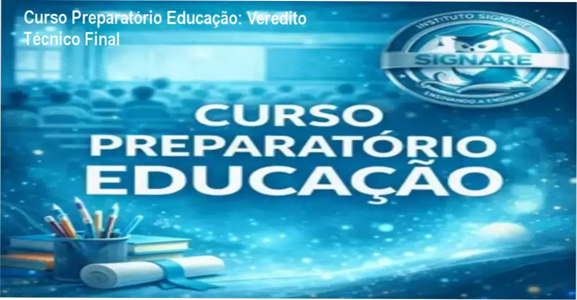 Material de estudo do Curso Preparatório Educação para concursos municipais