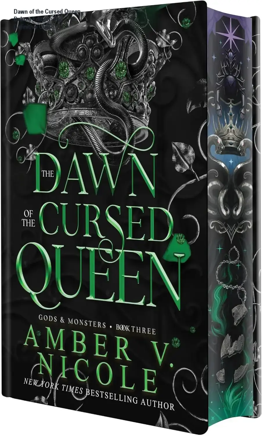 Dawn of the Cursed Queen Deluxe Special Edition hardcover book with exclusive character art