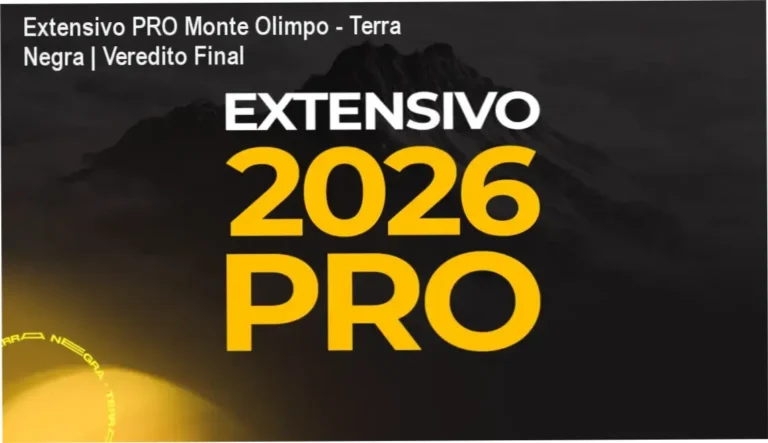 Material de estudo do curso Extensivo PRO Monte Olimpo para Ciências Humanas