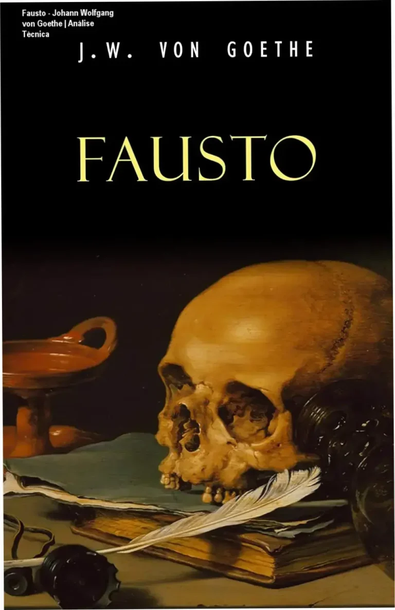 Capa do ebook Fausto de Johann Wolfgang von Goethe em dispositivo digital