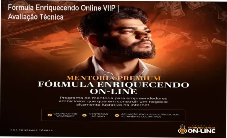 Treinamento Fórmula Enriquecendo Online VIIP de Tondimas Torres