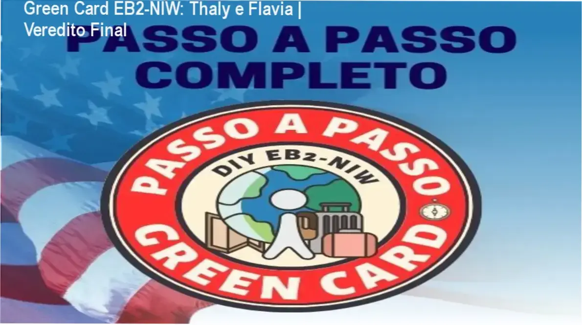 Capa do guia passo a passo para obtenção de Green Card via EB2-NIW para self-petitioners