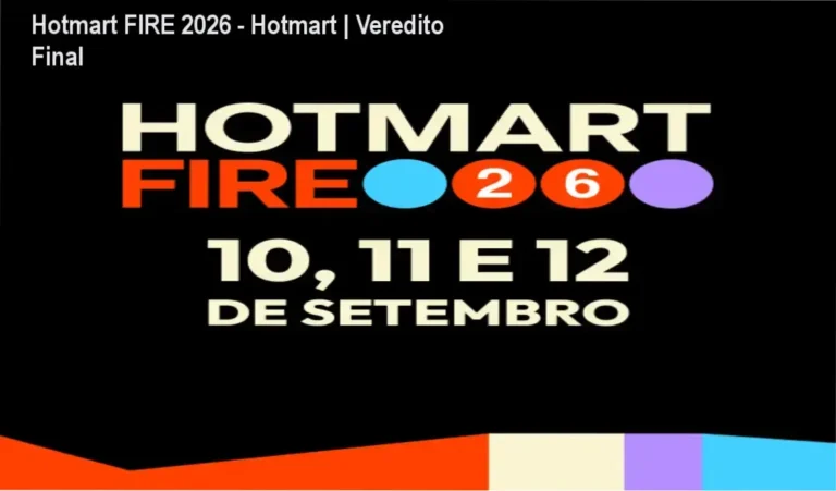 Ambiente imersivo do evento Hotmart FIRE 2026 com foco em networking e negócios digitais