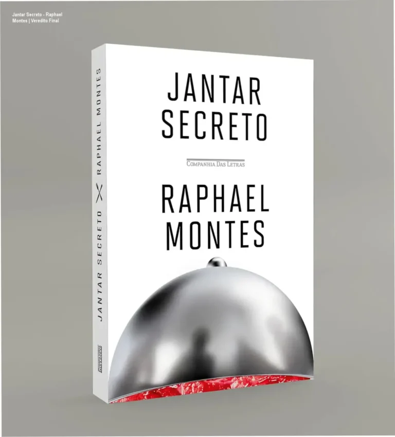 Capa dura da edição de colecionador do livro Jantar Secreto de Raphael Montes