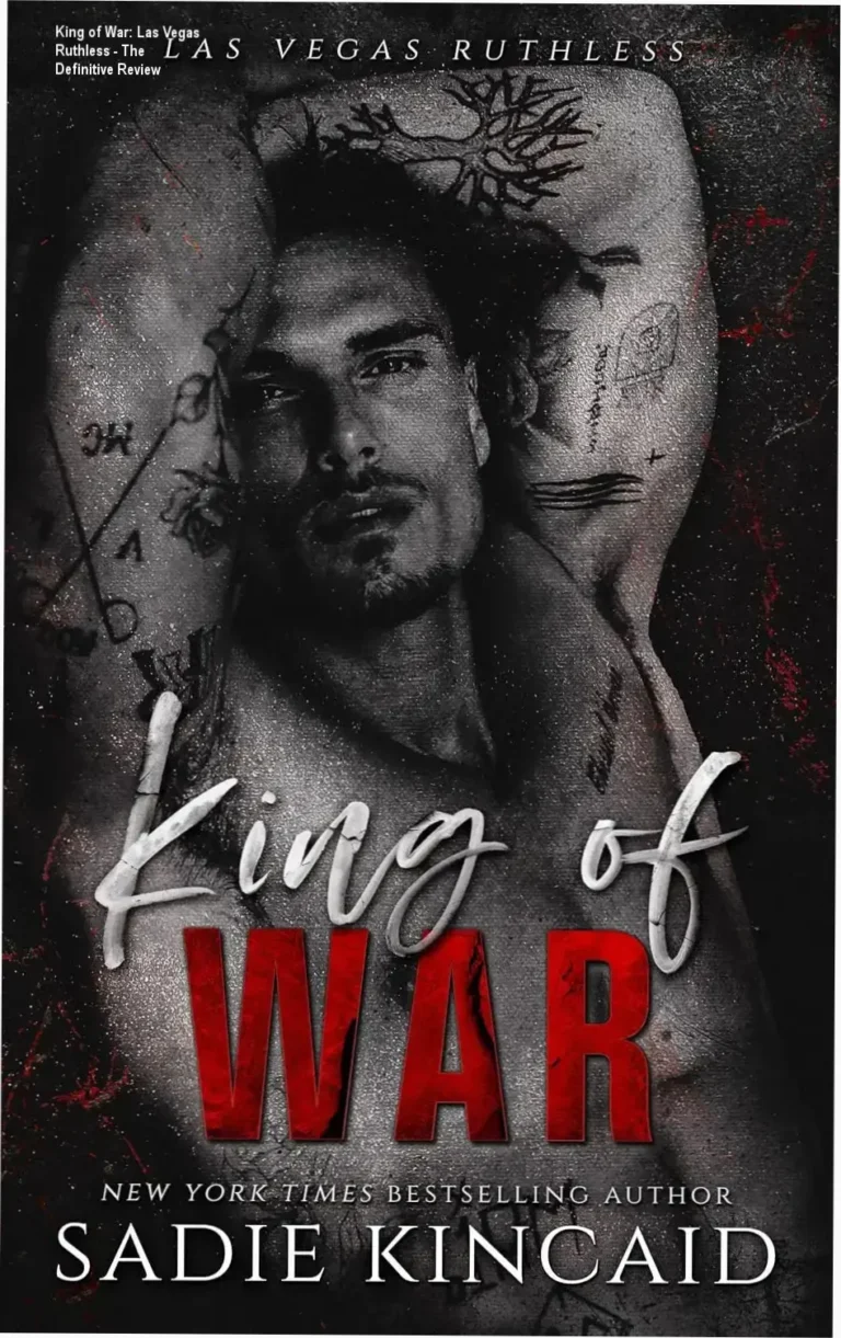 Digital ebook cover of King of War: A Dark Mafia Romance by Sadie Kincaid