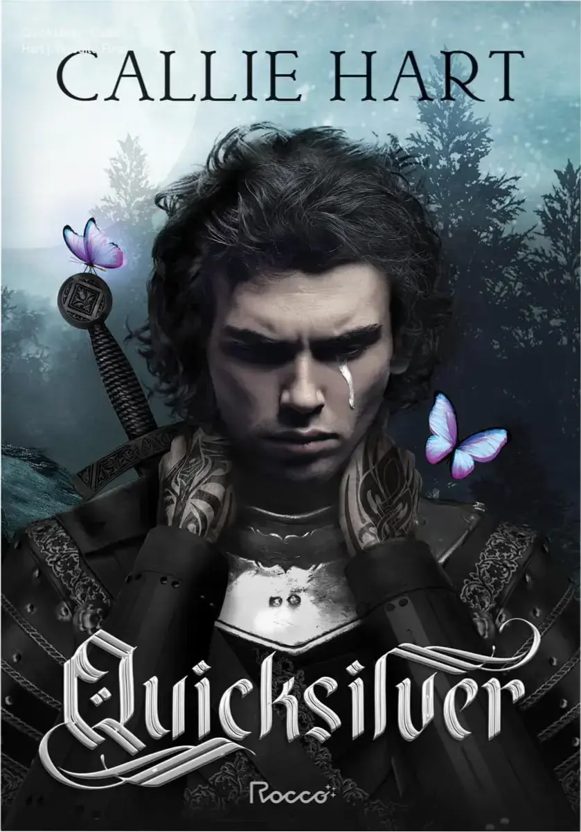 Capa do livro Quicksilver de Callie Hart, fantasia adulta e alquimia