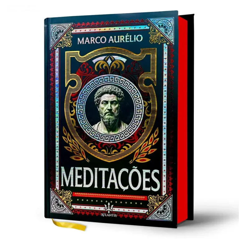 Livro Meditações de Marco Aurélio edição luxo capa dura