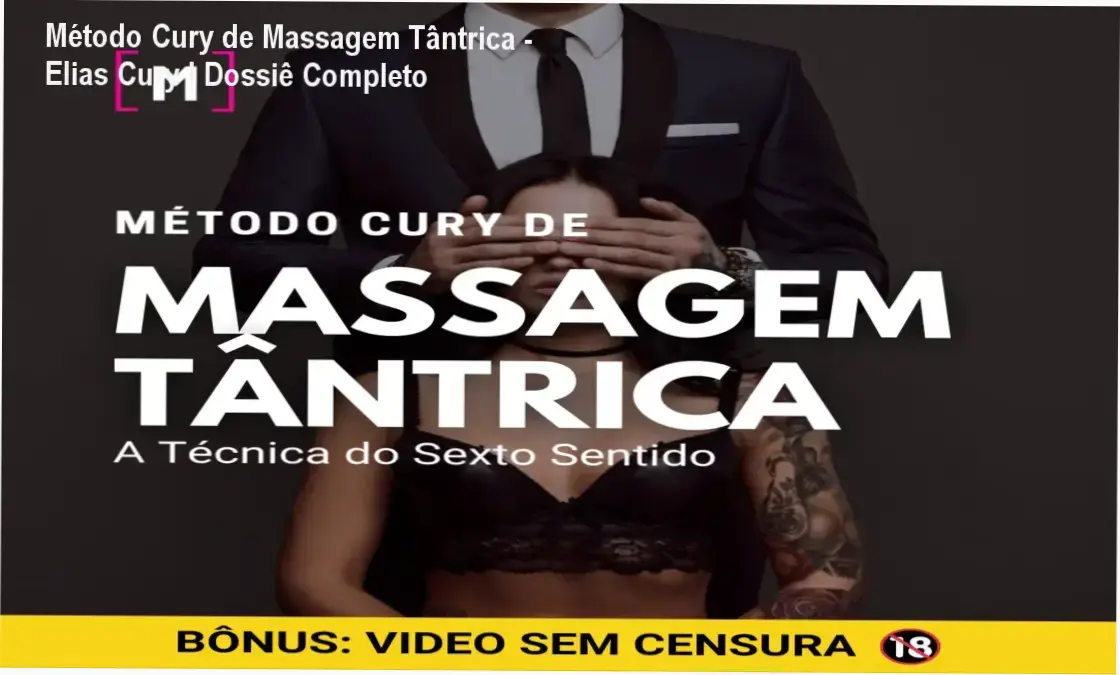 Capa do Método Cury de Massagem Tântrica - A Técnica do Sexto Sentido