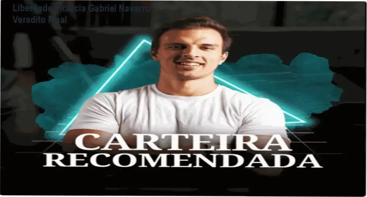Especialista Gabriel Navarro apresentando a metodologia de investimentos Liberdade Vitalícia