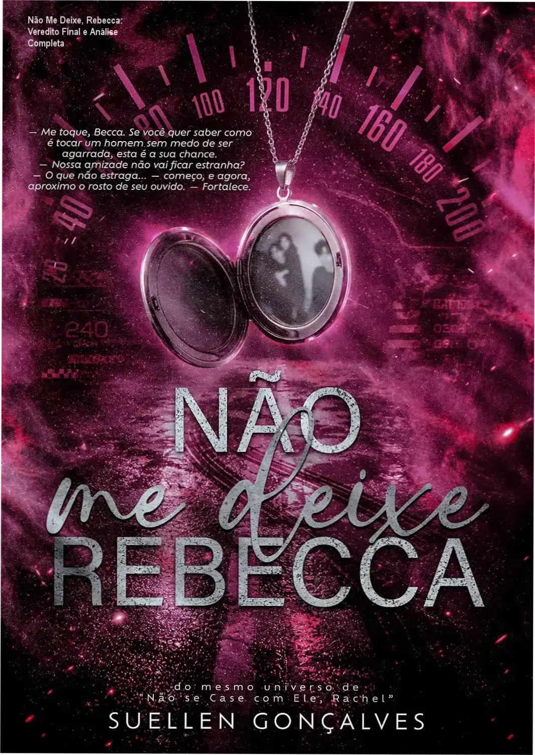 Capa do ebook Não Me Deixe, Rebecca de Suellen Gonçalves de Abreu Silva