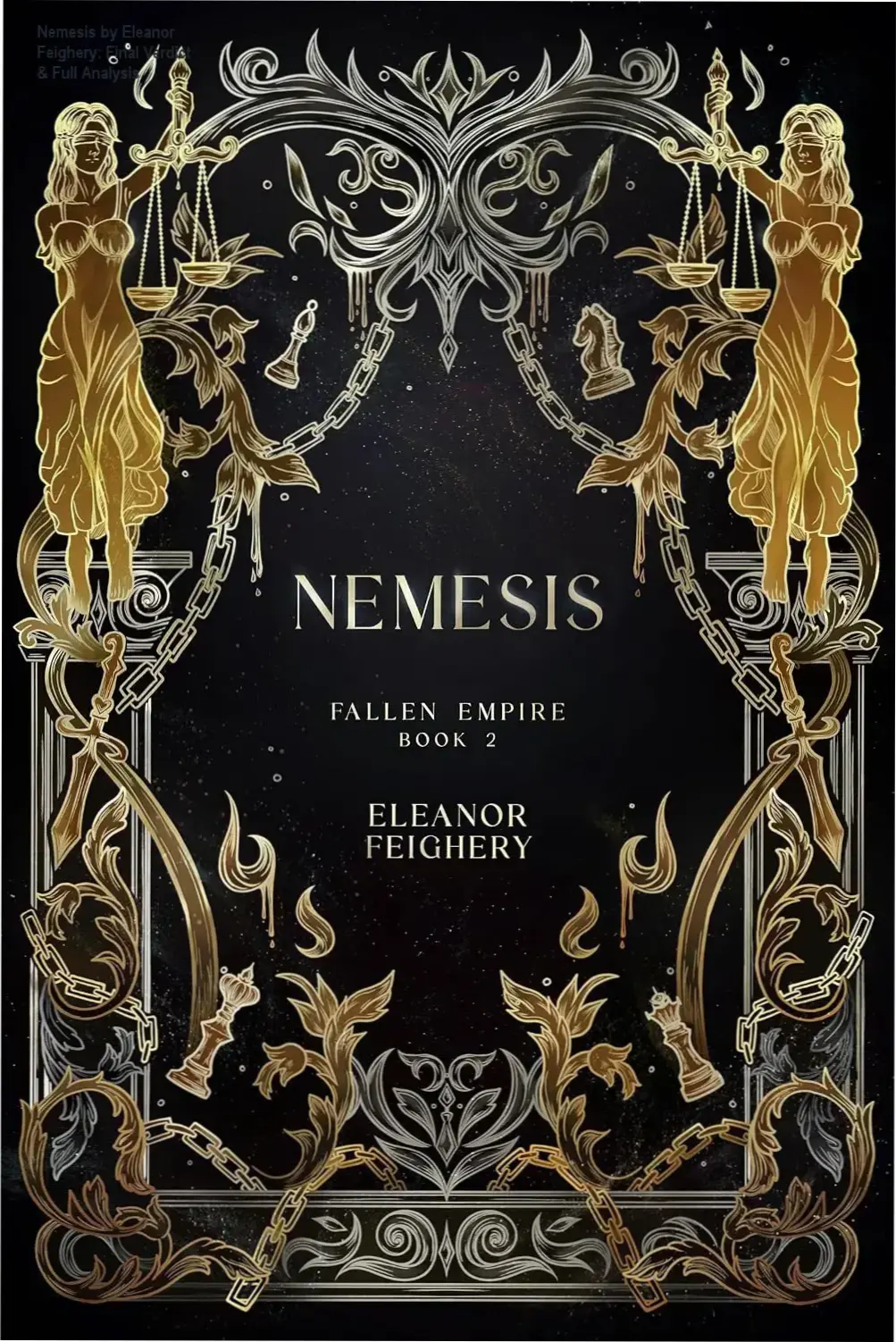 Ebook cover of Nemesis A Dark Bratva Romance by Eleanor Feighery