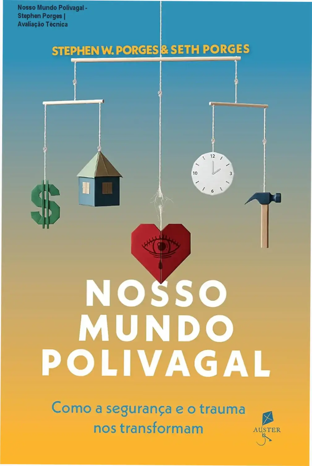 Capa do livro Nosso Mundo Polivagal de Stephen Porges em formato eBook Kindle