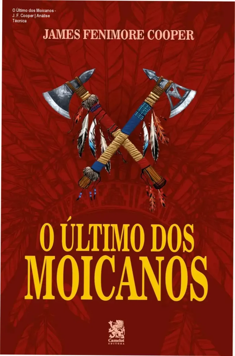 Capa do livro O Último dos Moicanos de James Fenimore Cooper em formato digital