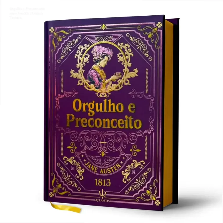 Livro Orgulho e Preconceito de Jane Austen edição de luxo capa dura