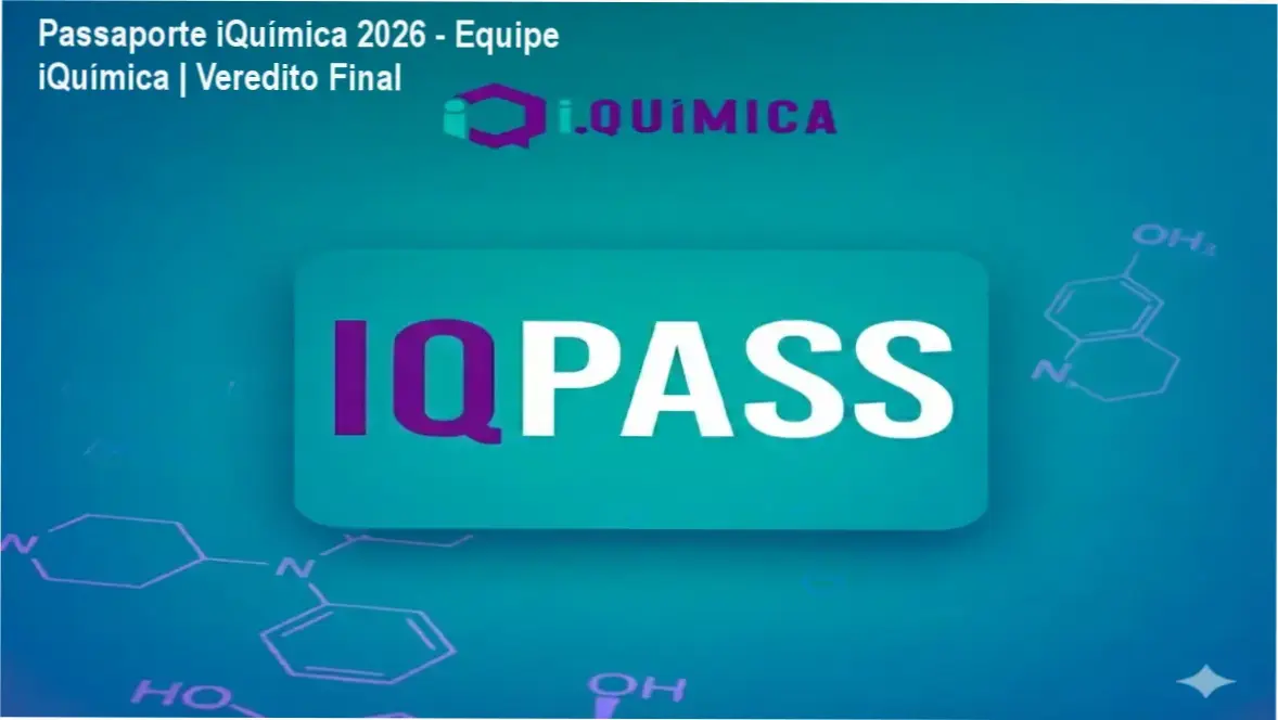Interface do curso Passaporte iQuímica 2026 com cronograma de estudos focado em Medicina