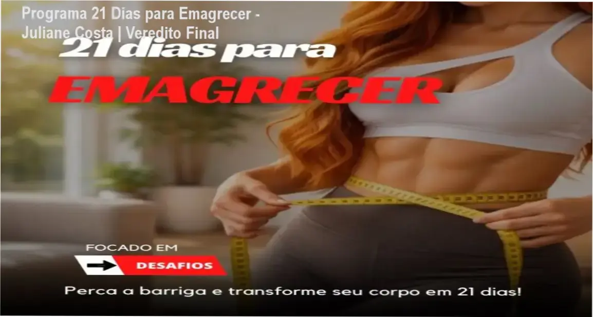Mulher utilizando o guia digital do Programa 21 Dias para Emagrecer de Juliane Costa