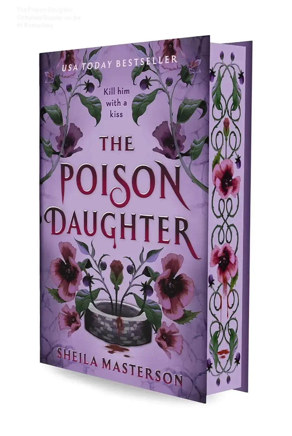 Cover of The Poison Daughter hardcover book by Sheila Masterson