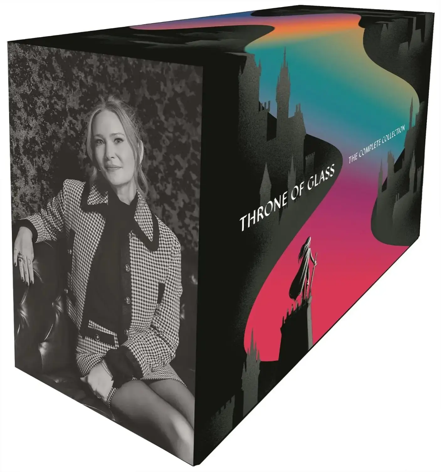 Complete 8-book Throne of Glass paperback box set by Sarah J. Maas