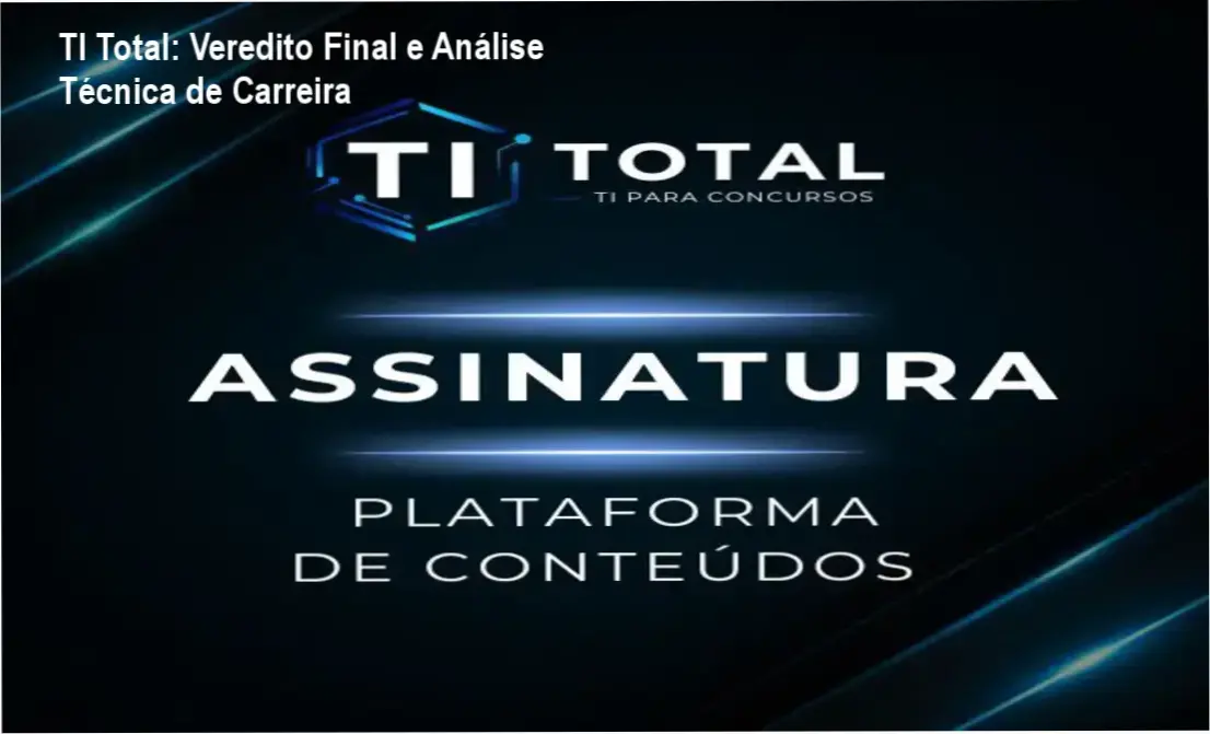 Capa do guia TI Total detalhando a trilha de aprendizado em infraestrutura de TI