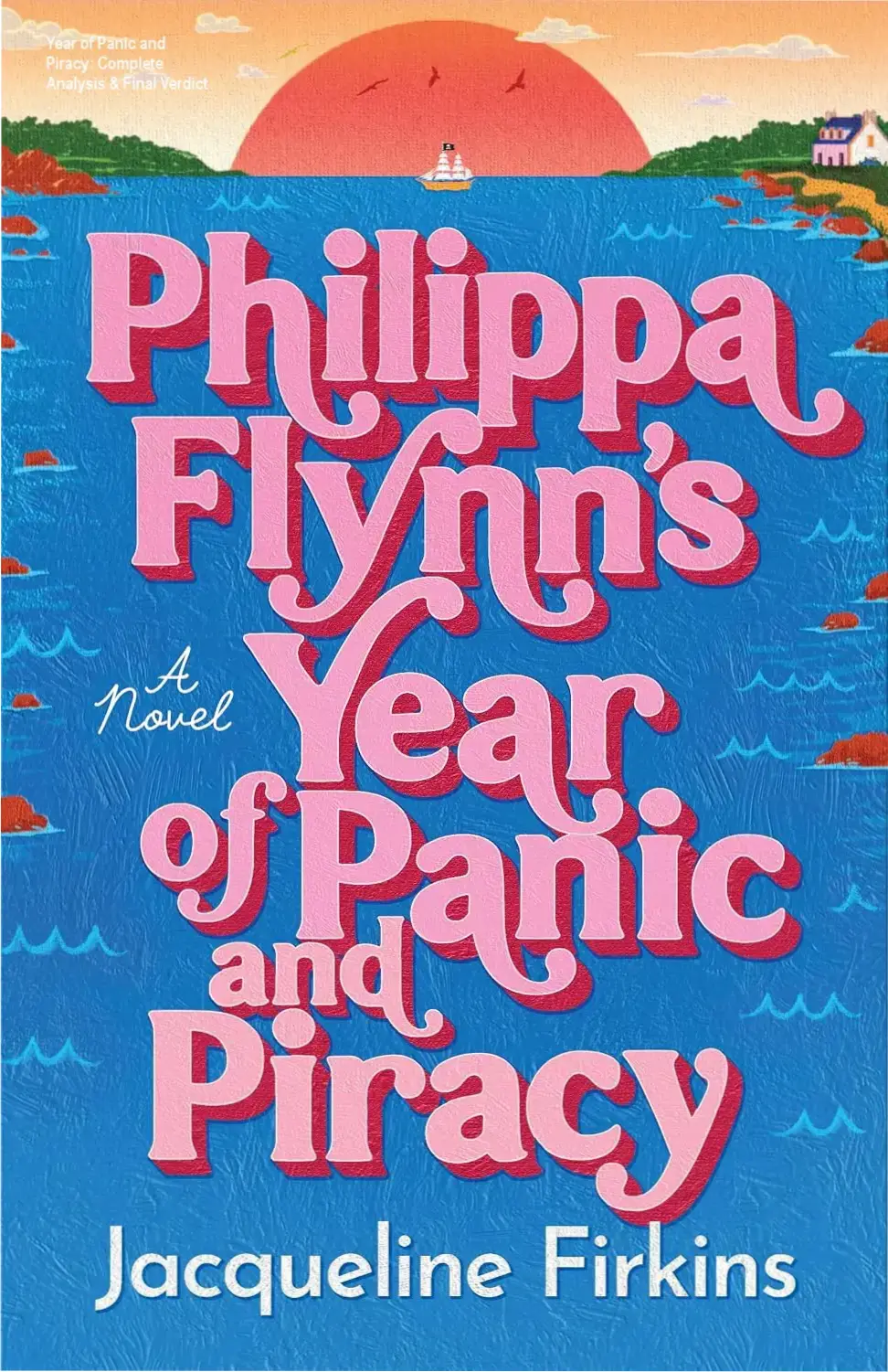 Year of Panic and Piracy by Jacqueline Firkins ebook cover display