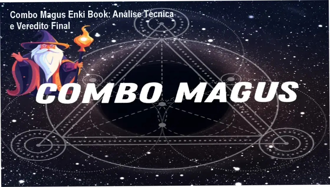 Interface da biblioteca digital Combo Magus Enki Book com obras de ocultismo e esoterismo