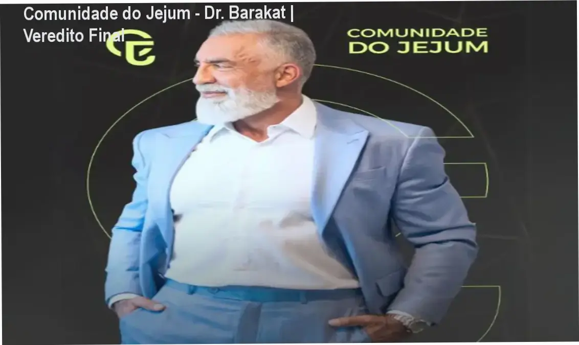 Treinamento Comunidade do Jejum do Dr. Barakat para emagrecimento e saúde metabólica