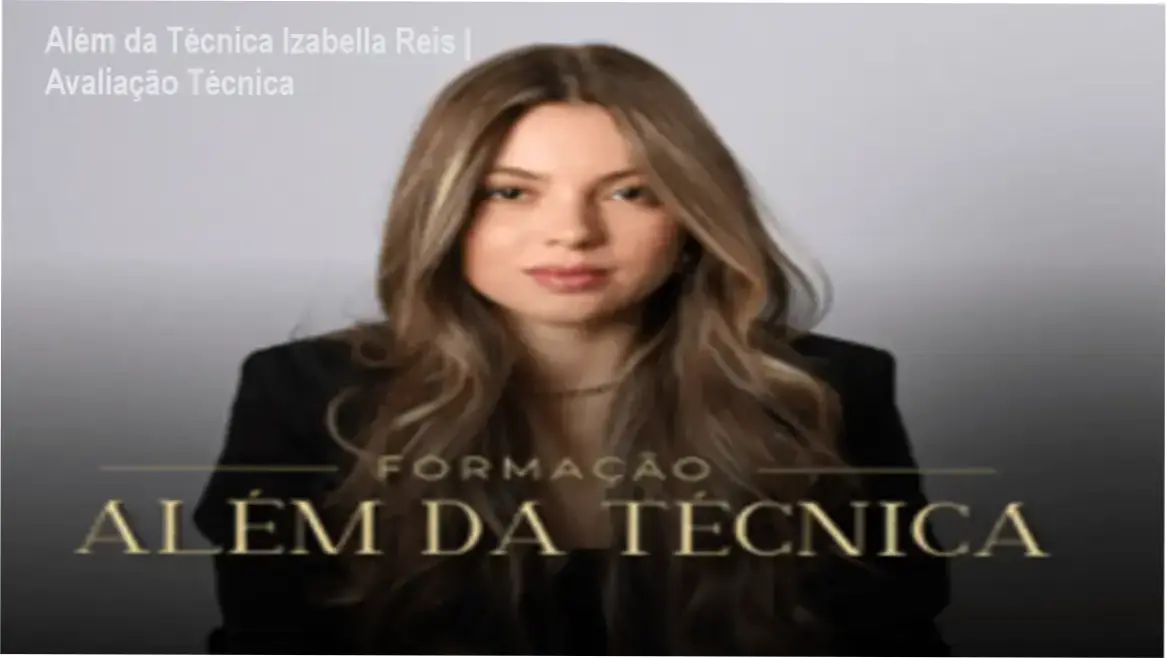 Detalhes do treinamento Além da Técnica de nanopigmentação de Izabella Reis Medeiros