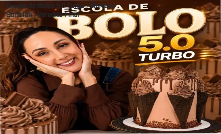 Material didático e apostilas do curso Escola de Bolos 5.0 Turbo de Marrara Bortoloti