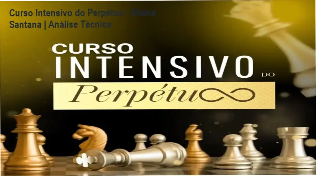 Interface do treinamento Curso Intensivo do Perpétuo de Elaine Santana Vilar focado em tráfego pago