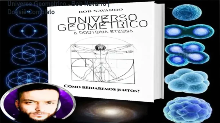 Capa do curso Universo Geométrico de Bob Navarro sobre Conscienciologia e Geometria Universal