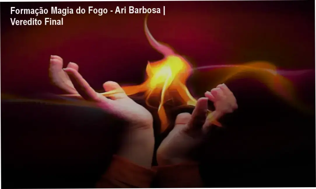 Capa do curso Formação Magia do Fogo de Ari Barbosa sobre Metamagia e Sete Chamas Sagradas
