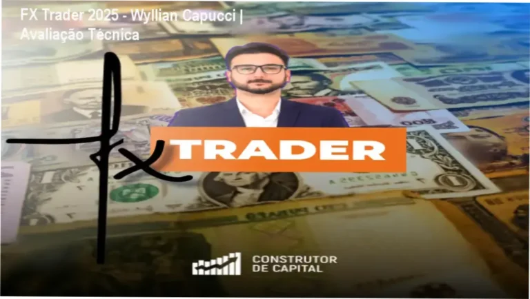 Análise do método FX Trader 2025 de Wyllian Capucci para consistência em Forex