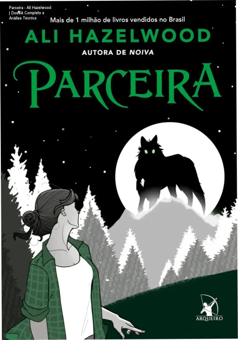 Capa do livro Parceira de Ali Hazelwood com foco na temática de romance paranormal