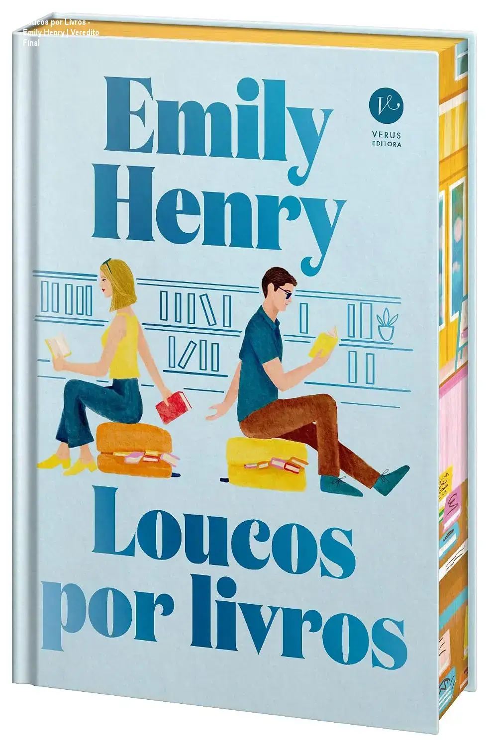 Capa do livro Loucos por Livros Edição Especial de Emily Henry em destaque