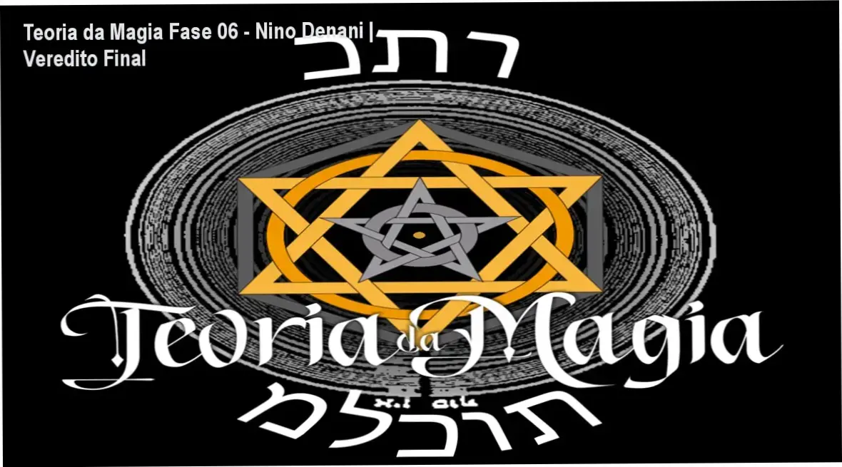 Capa do curso Teoria da Magia Fase 06 de Nino Denani integrando hermetismo e neurociência